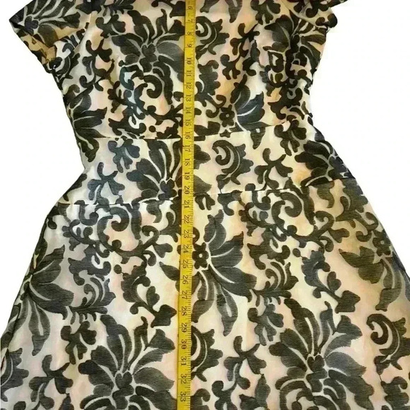 Nicole Miller French Roman Style Bodycon A Line Sleeveless Dress 10. #168 - Picture 7 of 12